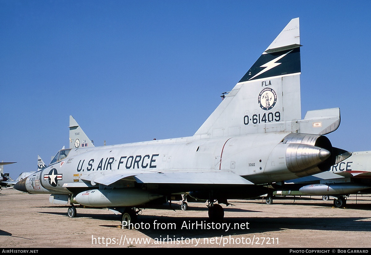 Aircraft Photo of 56-1409 / 0-61049 | Convair F-102A Delta Dagger | USA - Air Force | AirHistory.net #27211