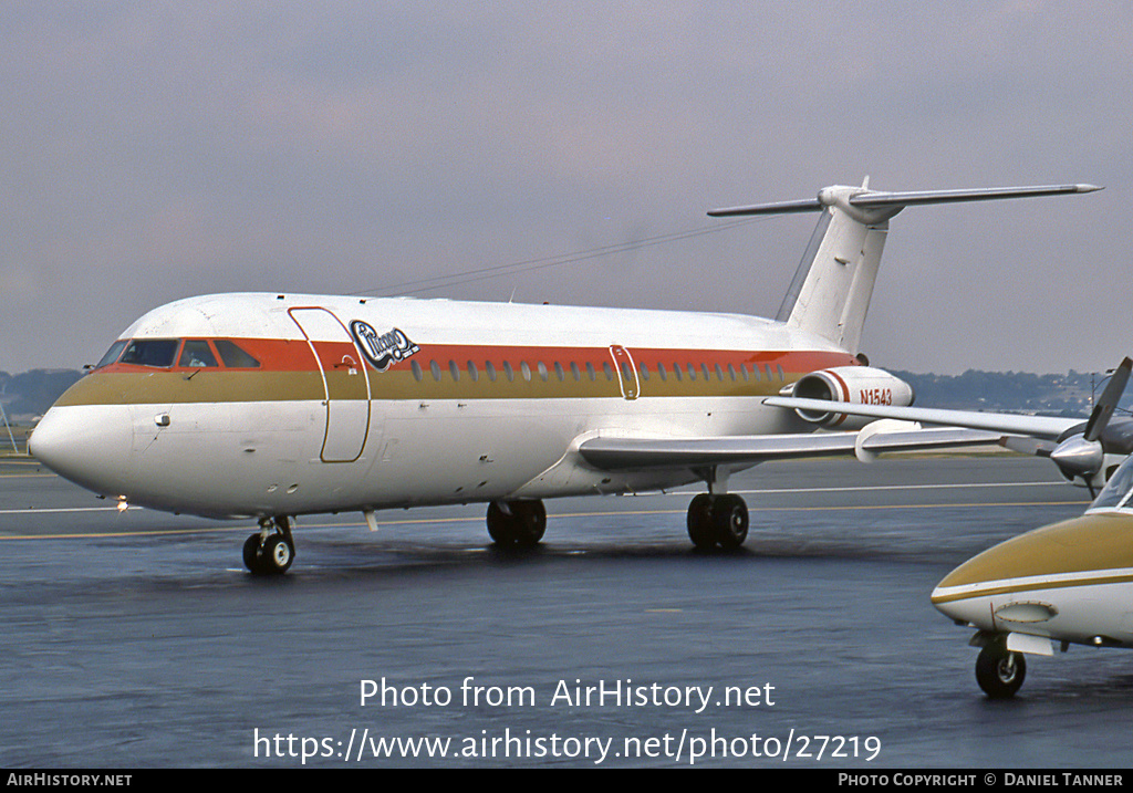 Aircraft Photo of N1543 | BAC 111-203AE One-Eleven | AirHistory.net #27219