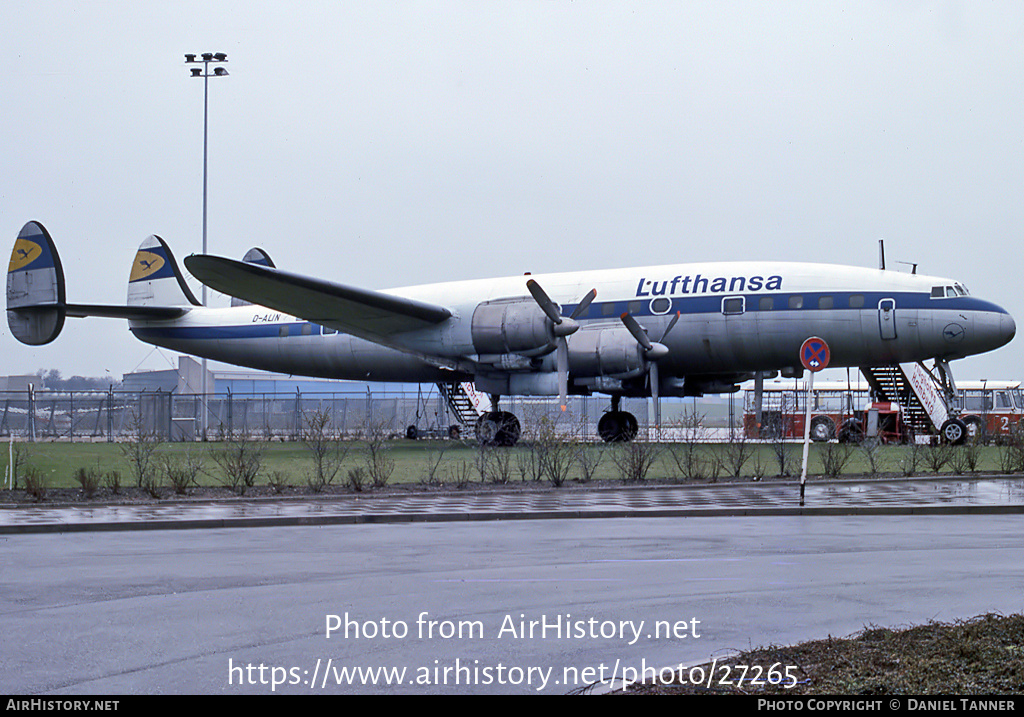 Aircraft Photo of D-ALIN | Lockheed L-1049G Super Constellation | Lufthansa | AirHistory.net #27265