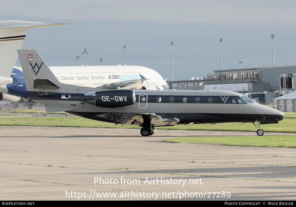 Aircraft Photo of OE-GWV | Cessna 560XL Citation XLS | AirHistory.net #27289