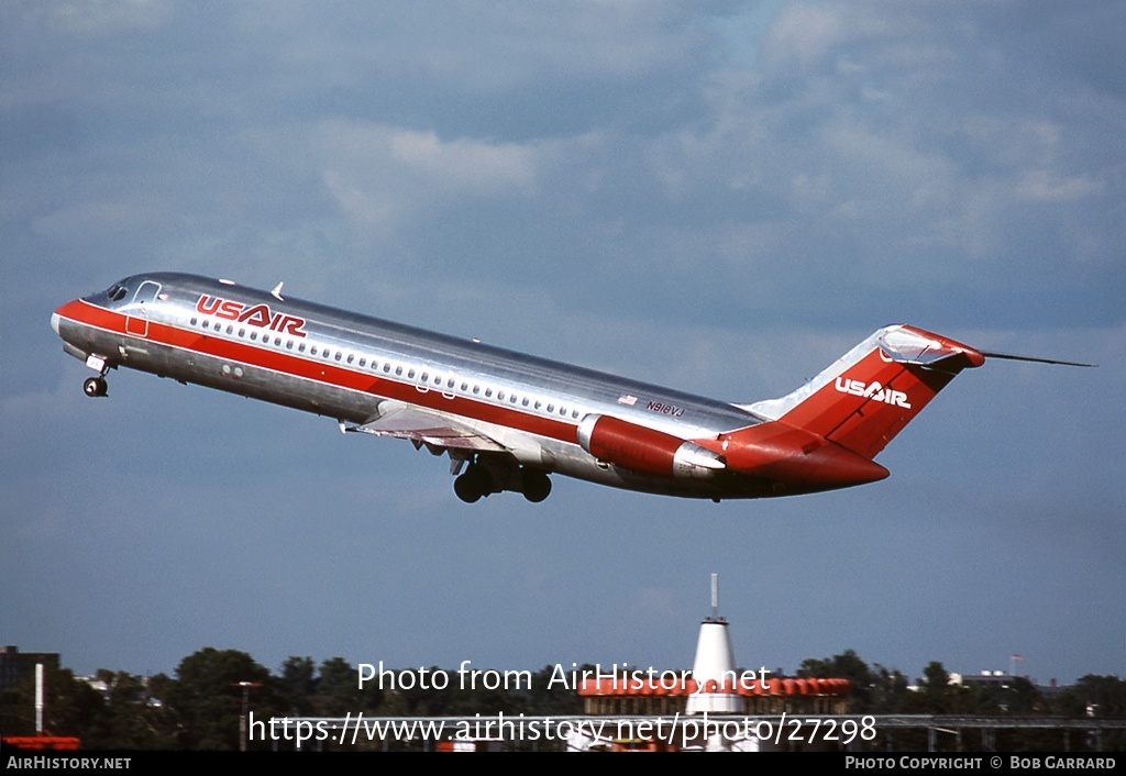 Aircraft Photo of N918VJ | McDonnell Douglas DC-9-31 | USAir | AirHistory.net #27298