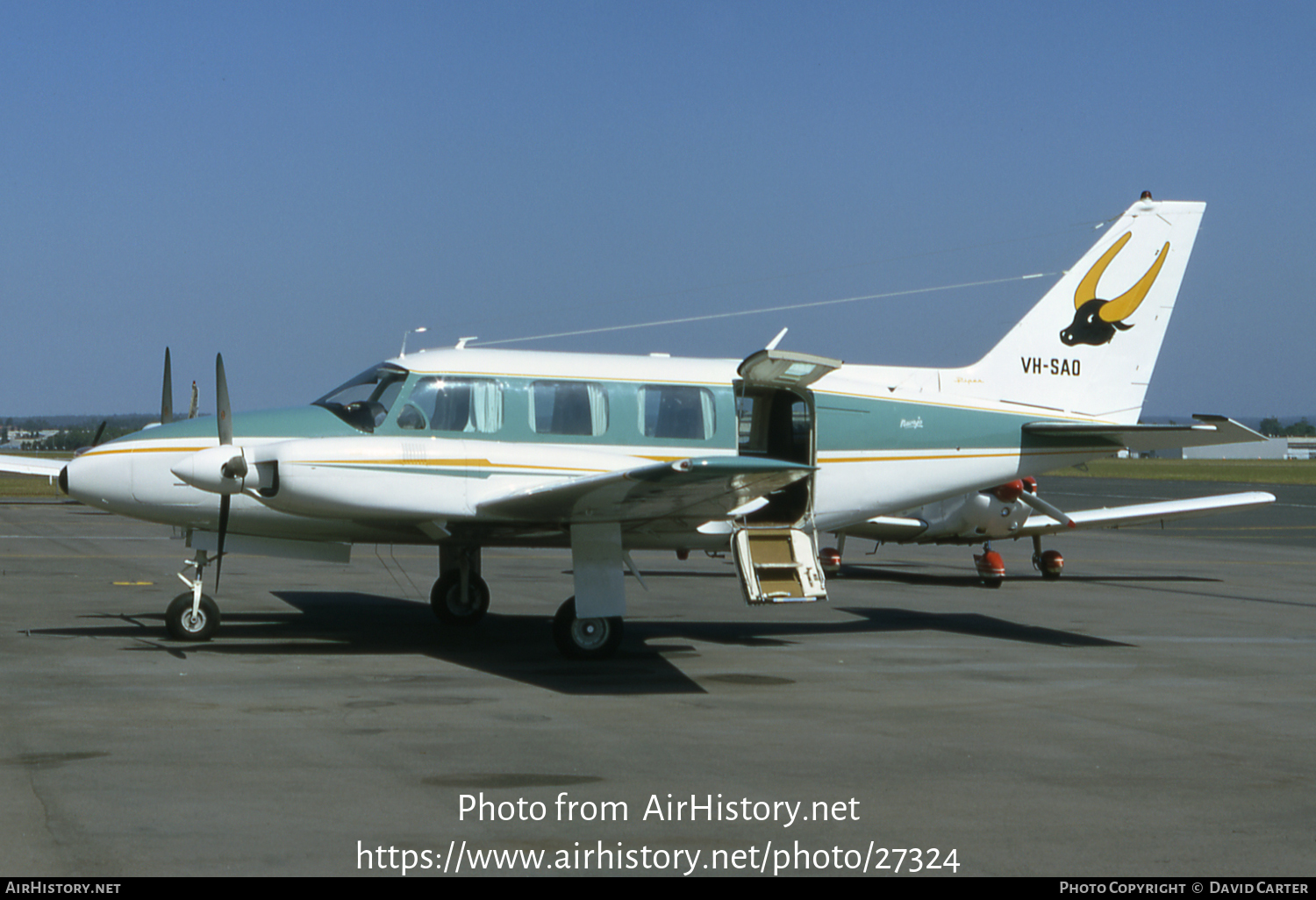 Aircraft Photo of VH-SAO | Piper PA-31-310 Navajo | Arnhem Air Charter | AirHistory.net #27324