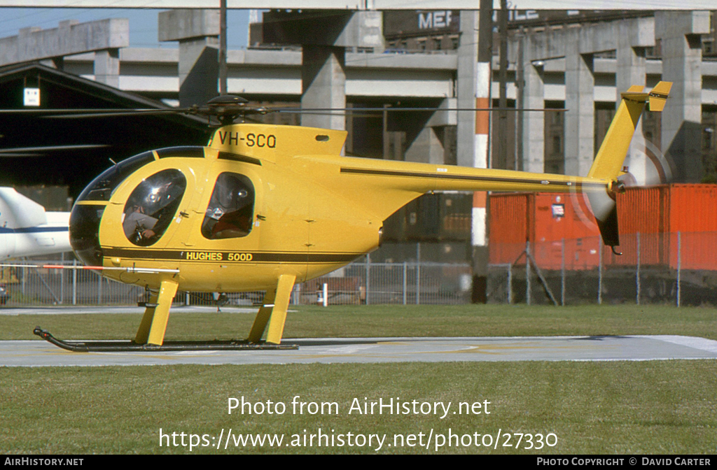 Aircraft Photo of VH-SCQ | Hughes 500D (369D) | AirHistory.net #27330