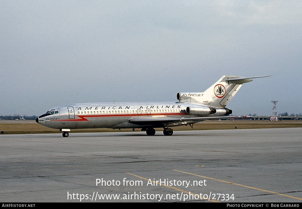 Aircraft Photo of N1983 | Boeing 727-23 | American Airlines | AirHistory.net #27334