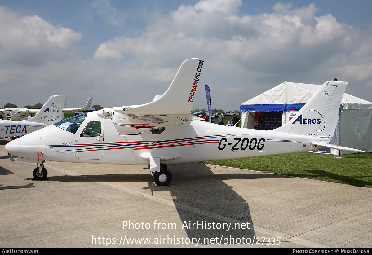 Aircraft Photo of G-ZOOG | Tecnam P-2006T | Aeros | AirHistory.net #27335