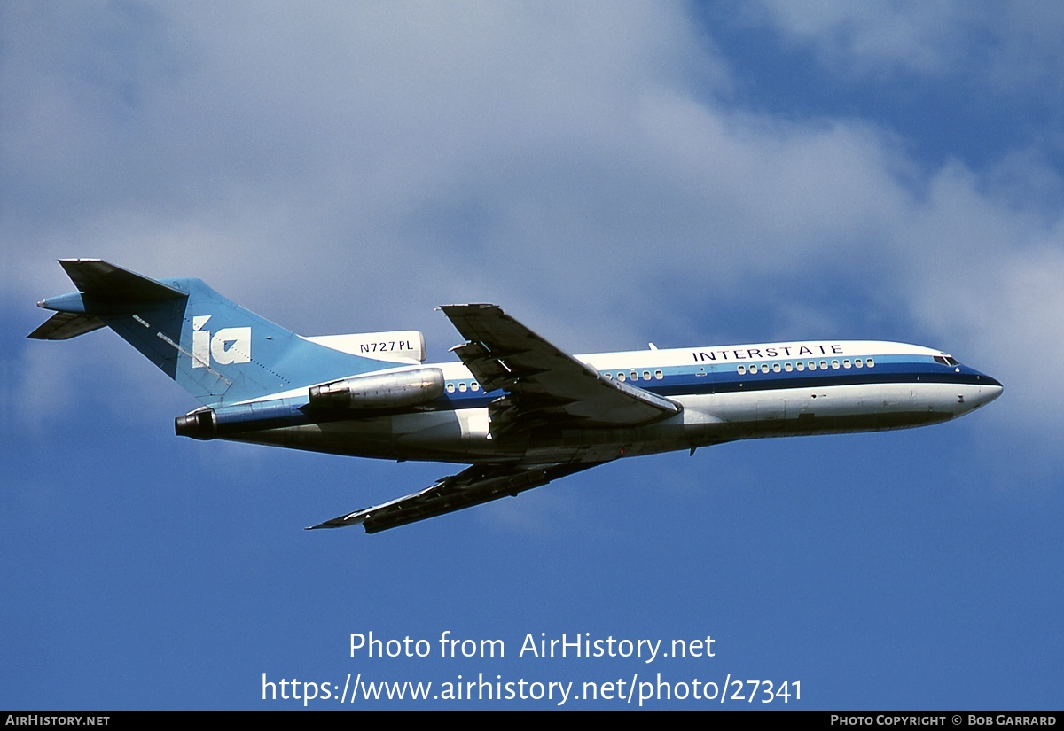 Aircraft Photo of N727PL | Boeing 727-22C | Interstate Airlines | AirHistory.net #27341