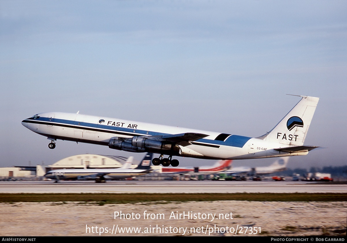 Aircraft Photo of CC-CAF | Boeing 707-331C(F) | Fast Air | AirHistory.net #27351