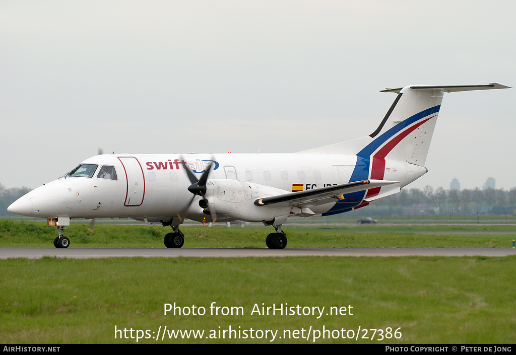 Aircraft Photo of EC-JBE | Embraer EMB-120(ERF) Brasilia | Swiftair | AirHistory.net #27386