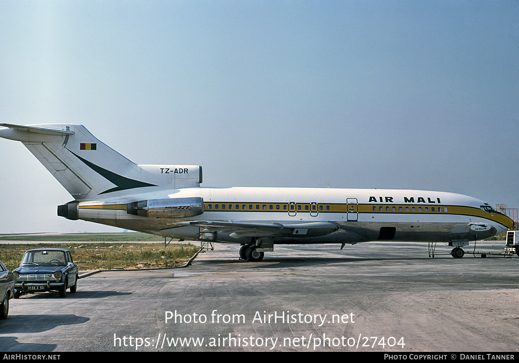 Aircraft Photo of TZ-ADR | Boeing 727-173C | Air Mali | AirHistory.net #27404