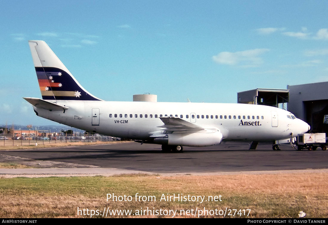 Aircraft Photo of VH-CZM | Boeing 737-277/Adv | Ansett | AirHistory.net #27417