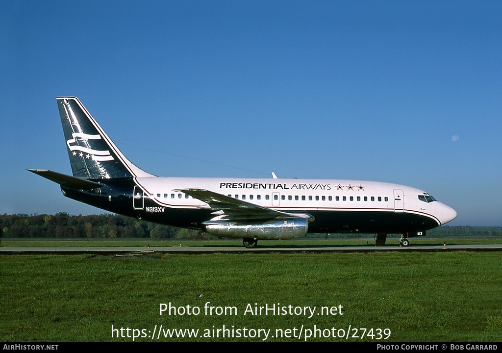 Aircraft Photo of N313XV | Boeing 737-204 | Presidential Airways | AirHistory.net #27439