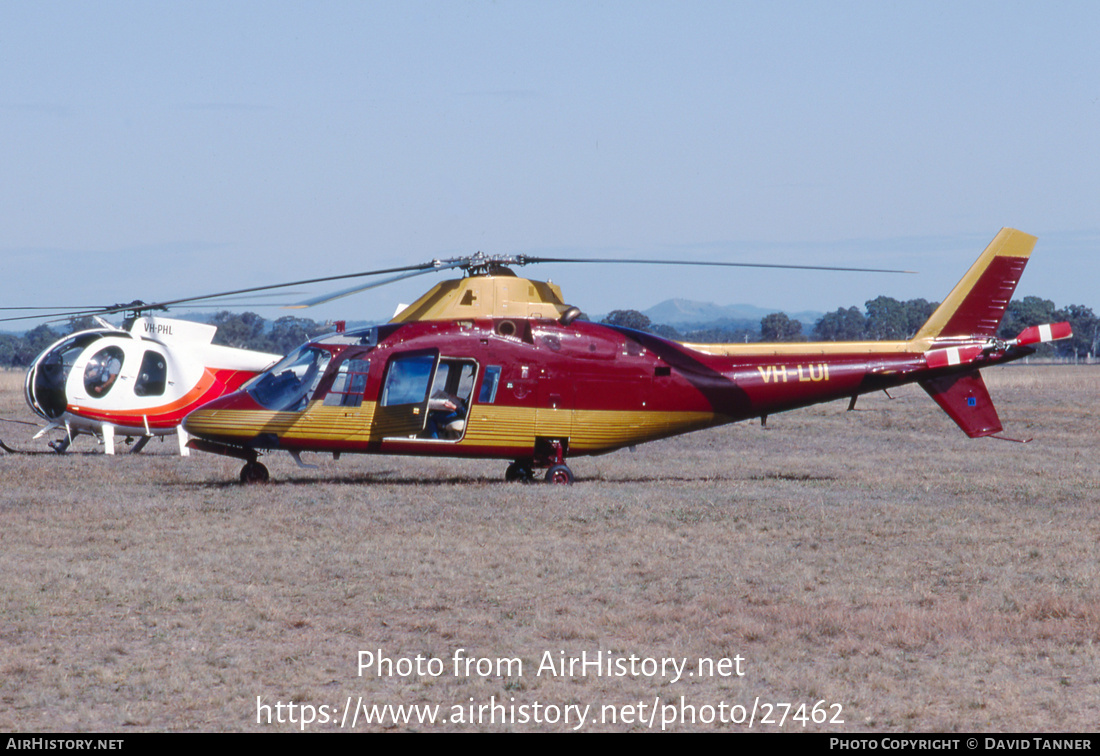 Aircraft Photo of VH-LUI | Agusta A-109A | AirHistory.net #27462