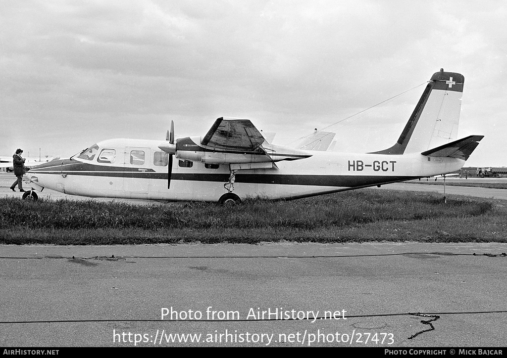 Aircraft Photo of HB-GCT | Aero Commander 680FL(P) Pressurized Grand Commander | AirHistory.net #27473