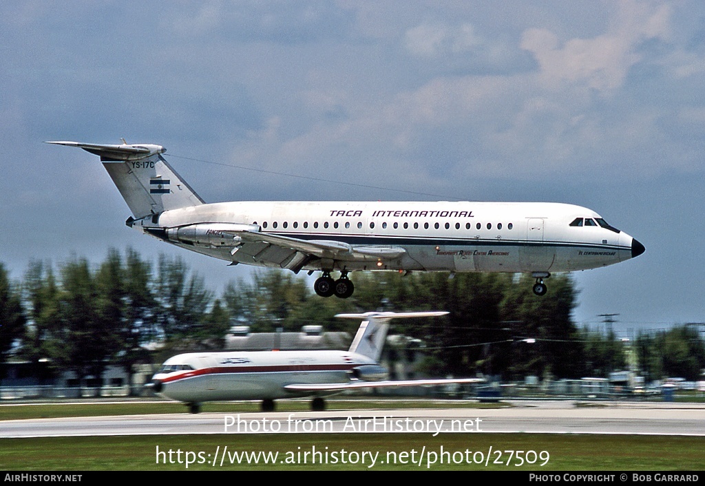 Aircraft Photo of YS-17C | BAC 111-407AW One-Eleven | TACA - Transportes Aéreos Centro Americanos | AirHistory.net #27509