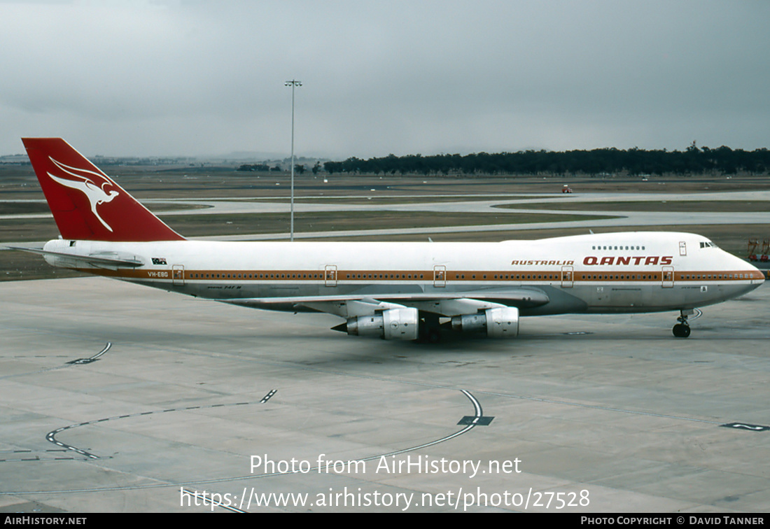 Aircraft Photo of VH-EBG | Boeing 747-238B | Qantas | AirHistory.net #27528