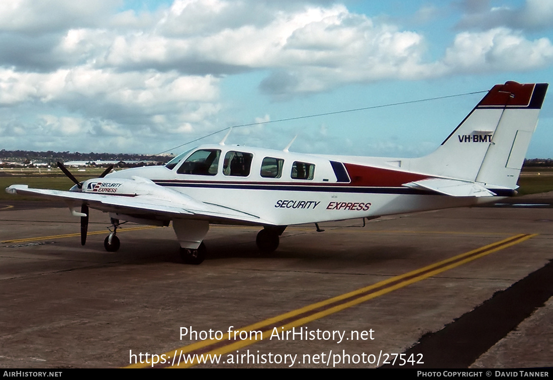 Aircraft Photo of VH-BMT | Beech 58 Baron | Security Express | AirHistory.net #27542