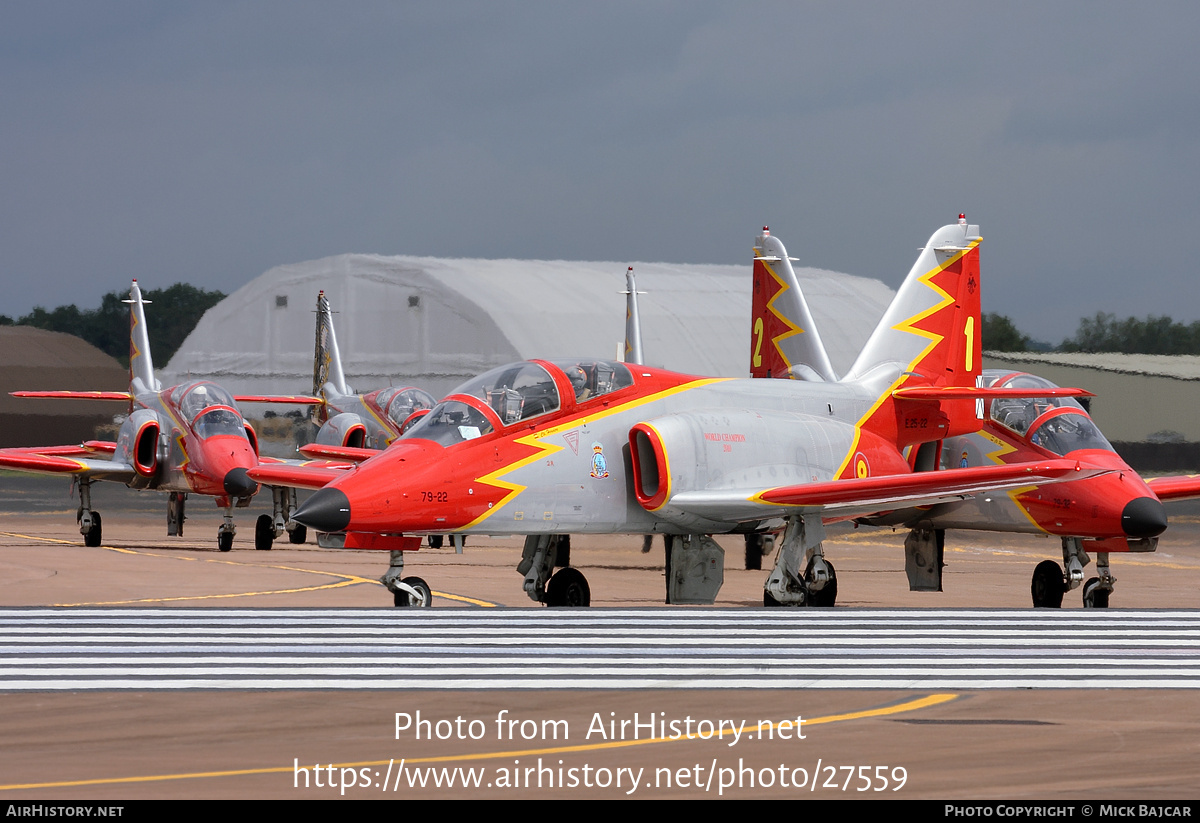 Aircraft Photo of E.25-22 | CASA C101EB Aviojet | Spain - Air Force | AirHistory.net #27559