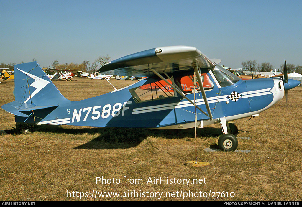 Aircraft Photo of N7588F | Champion 7ECA Citabria | AirHistory.net #27610