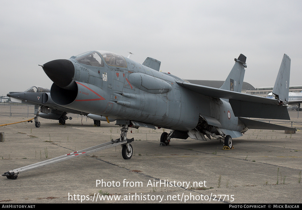 Aircraft Photo of 10 | Vought F-8P Crusader | France - Navy | AirHistory.net #27715