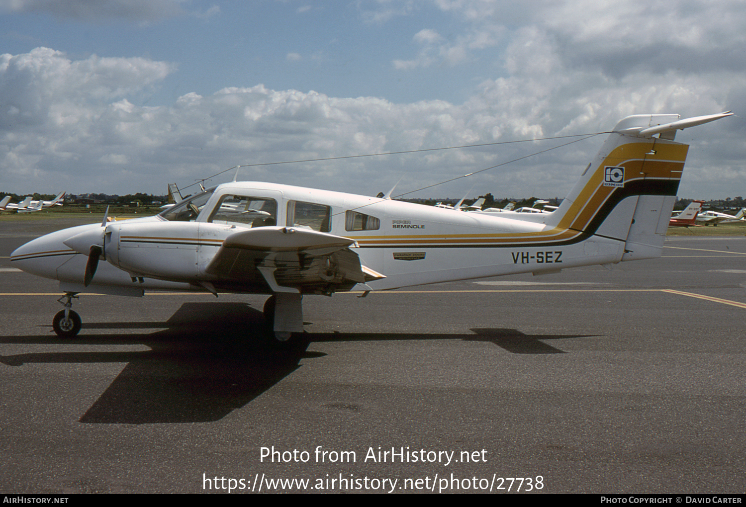 Aircraft Photo of VH-SEZ | Piper PA-44-180 Seminole | AirHistory.net #27738