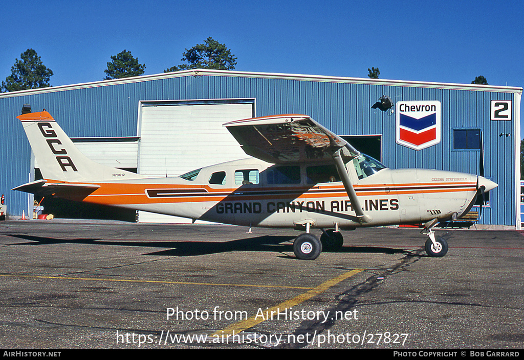 Aircraft Photo of N73612 | Cessna T207A Turbo Stationair 8 | Grand Canyon Airlines | AirHistory.net #27827