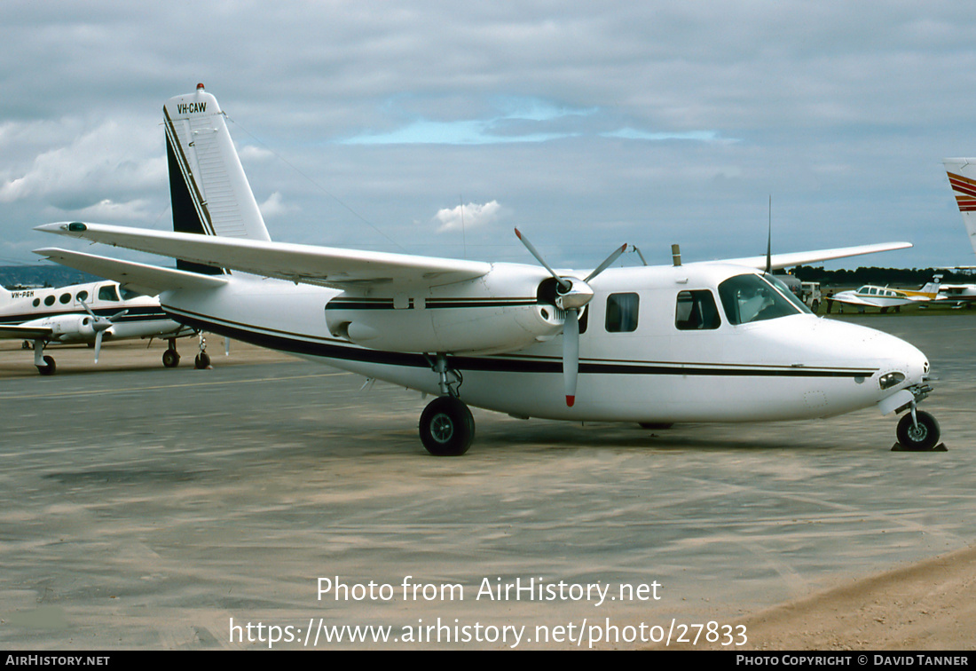 Aircraft Photo of VH-CAW | Aero Commander 560E Commander | AirHistory.net #27833