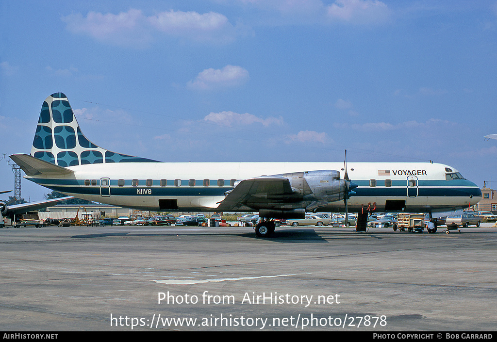 Aircraft Photo of N11VG | Lockheed L-188C Electra | Voyager 1000 | AirHistory.net #27878