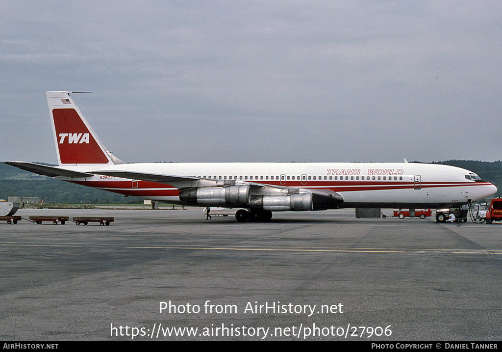 Aircraft Photo of N28727 | Boeing 707-331B | Trans World Airlines - TWA | AirHistory.net #27906