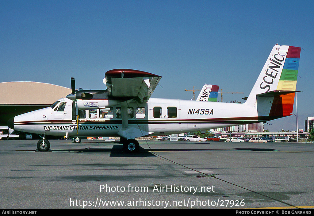 Aircraft Photo of N143SA | De Havilland Canada DHC-6-300 VistaLiner | Scenic Airlines | AirHistory.net #27926