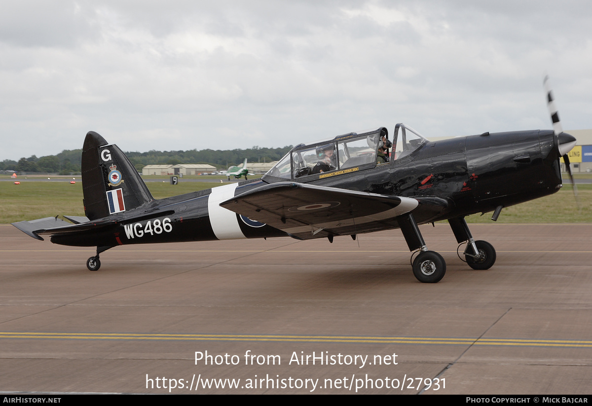 Aircraft Photo of WG486 | De Havilland DHC-1 Chipmunk T10 | UK - Air Force | AirHistory.net #27931