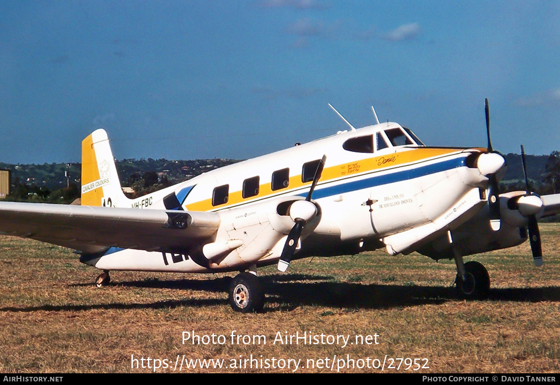 Aircraft Photo of VH-FBC | De Havilland Australia DHA-3 Drover Mk3A | Cavalier Colours | AirHistory.net #27952