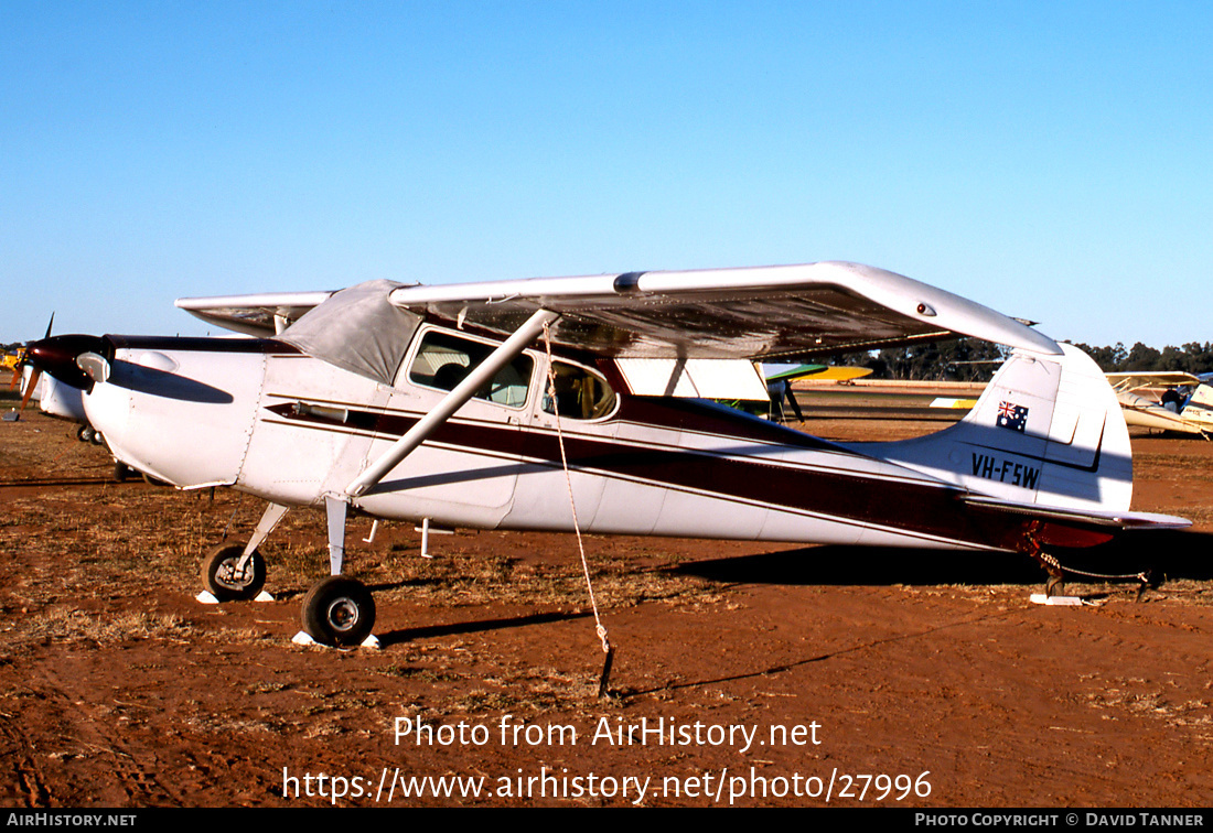 Aircraft Photo of VH-FSW | Cessna 170A | AirHistory.net #27996