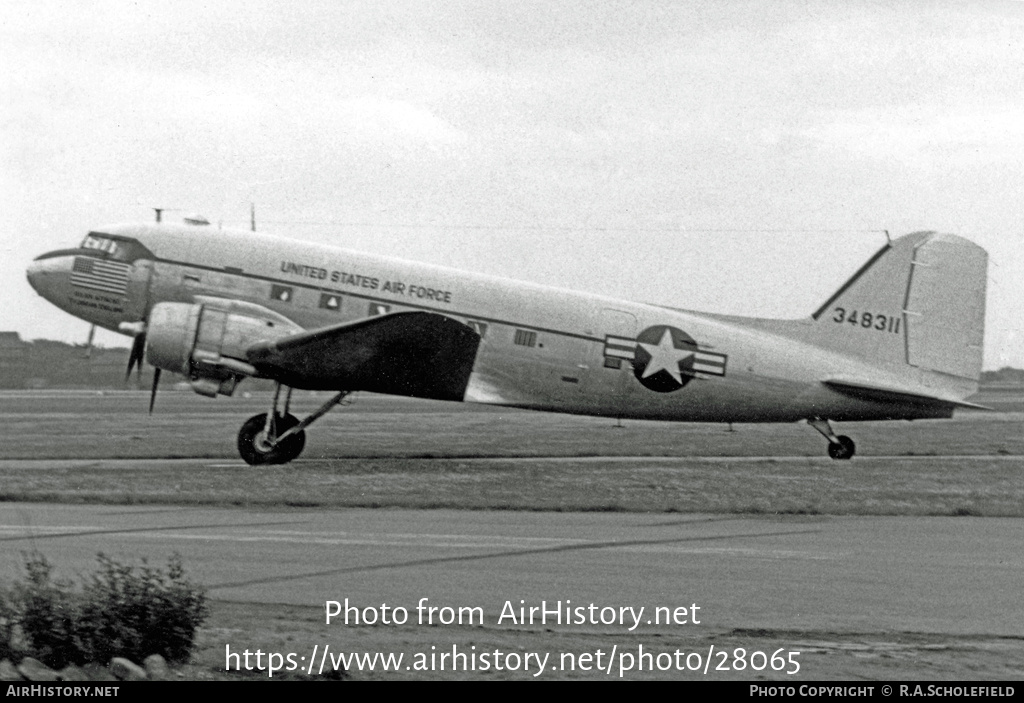 Aircraft Photo of 43-48311 / 348311 | Douglas C-47B Skytrain | USA - Air Force | AirHistory.net #28065
