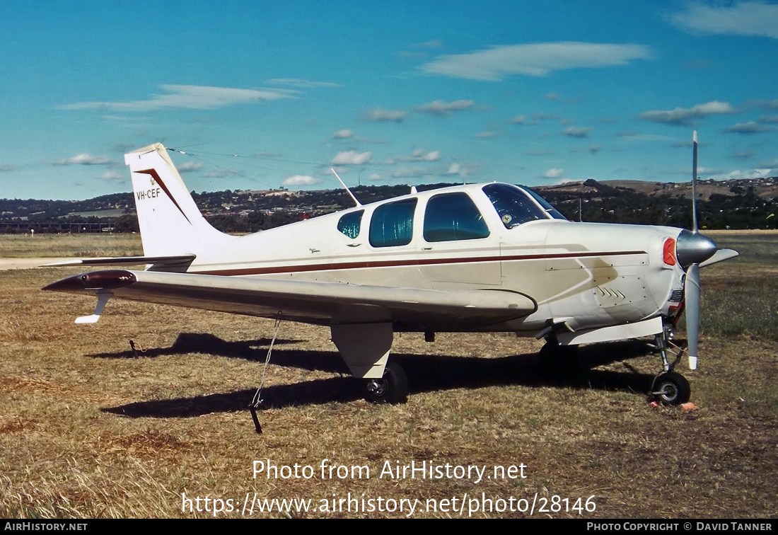 Aircraft Photo of VH-CEF | Beech B33 Debonair | AirHistory.net #28146