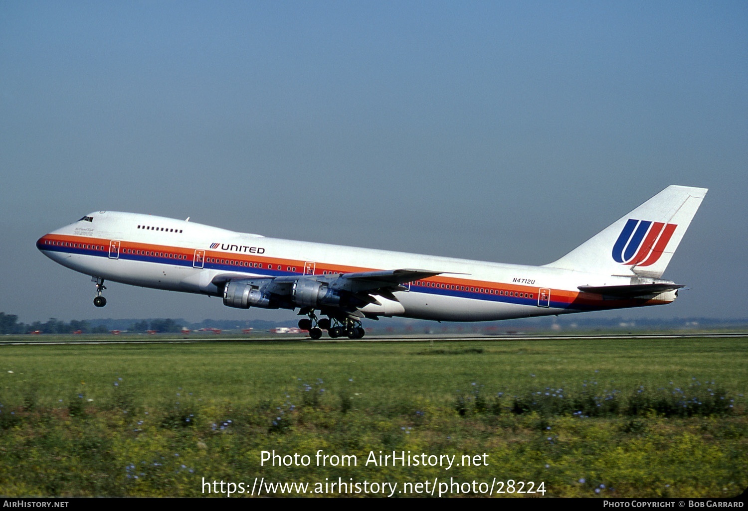 Aircraft Photo of N4712U | Boeing 747-122 | United Airlines | AirHistory.net #28224