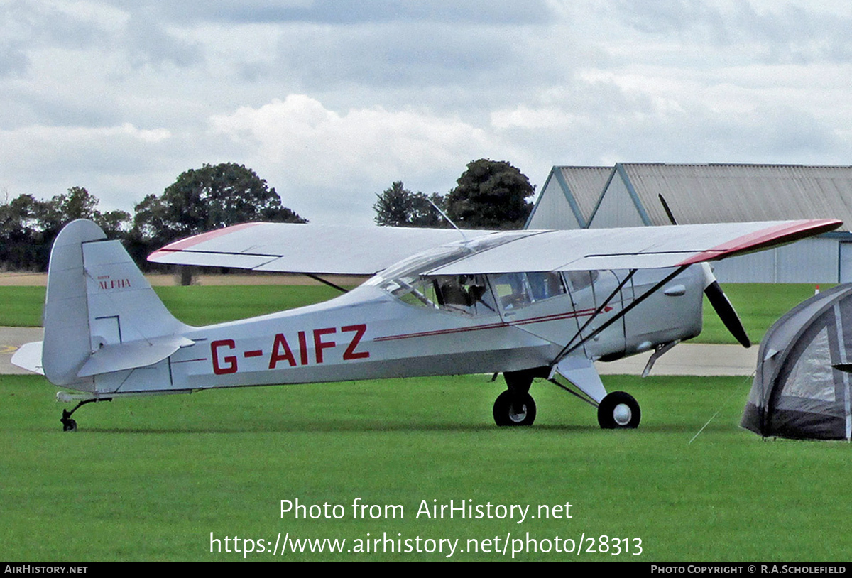 Aircraft Photo of G-AIFZ | Auster J-1N Alpha | AirHistory.net #28313