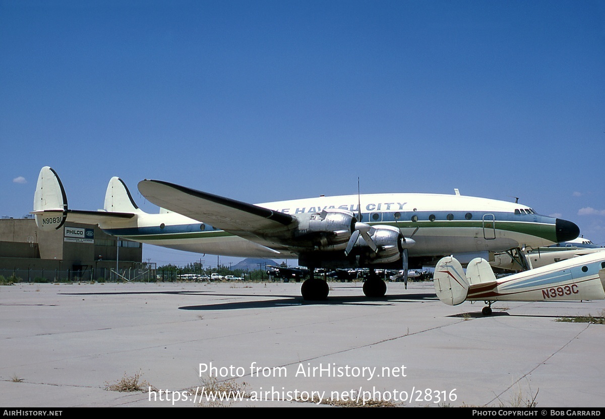 Aircraft Photo of N90831 | Lockheed L-049 Constellation | Lake Havasu City | AirHistory.net #28316