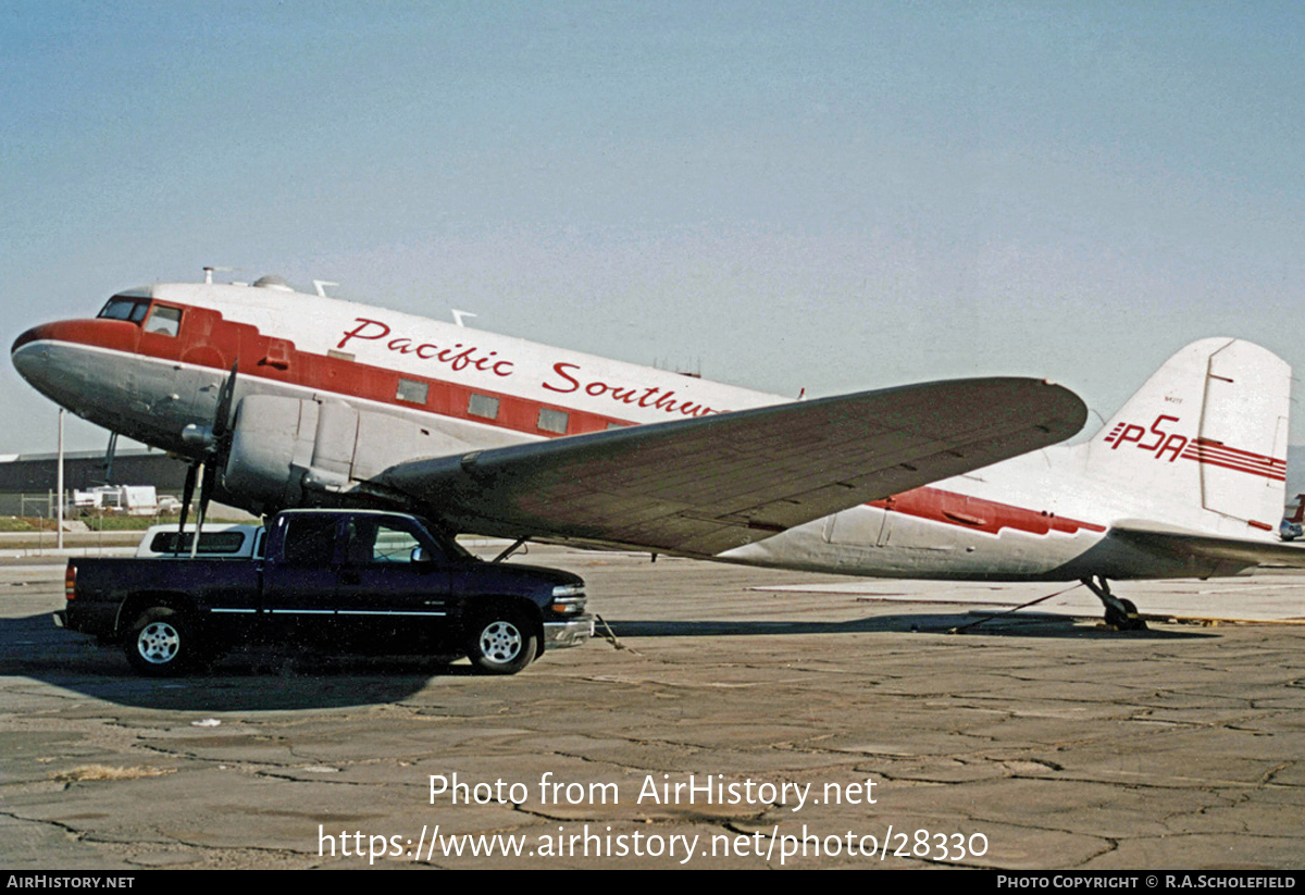 Aircraft Photo of N47TF | Douglas C-47A Skytrain | Chino Warbirds | PSA - Pacific Southwest Airlines | AirHistory.net #28330