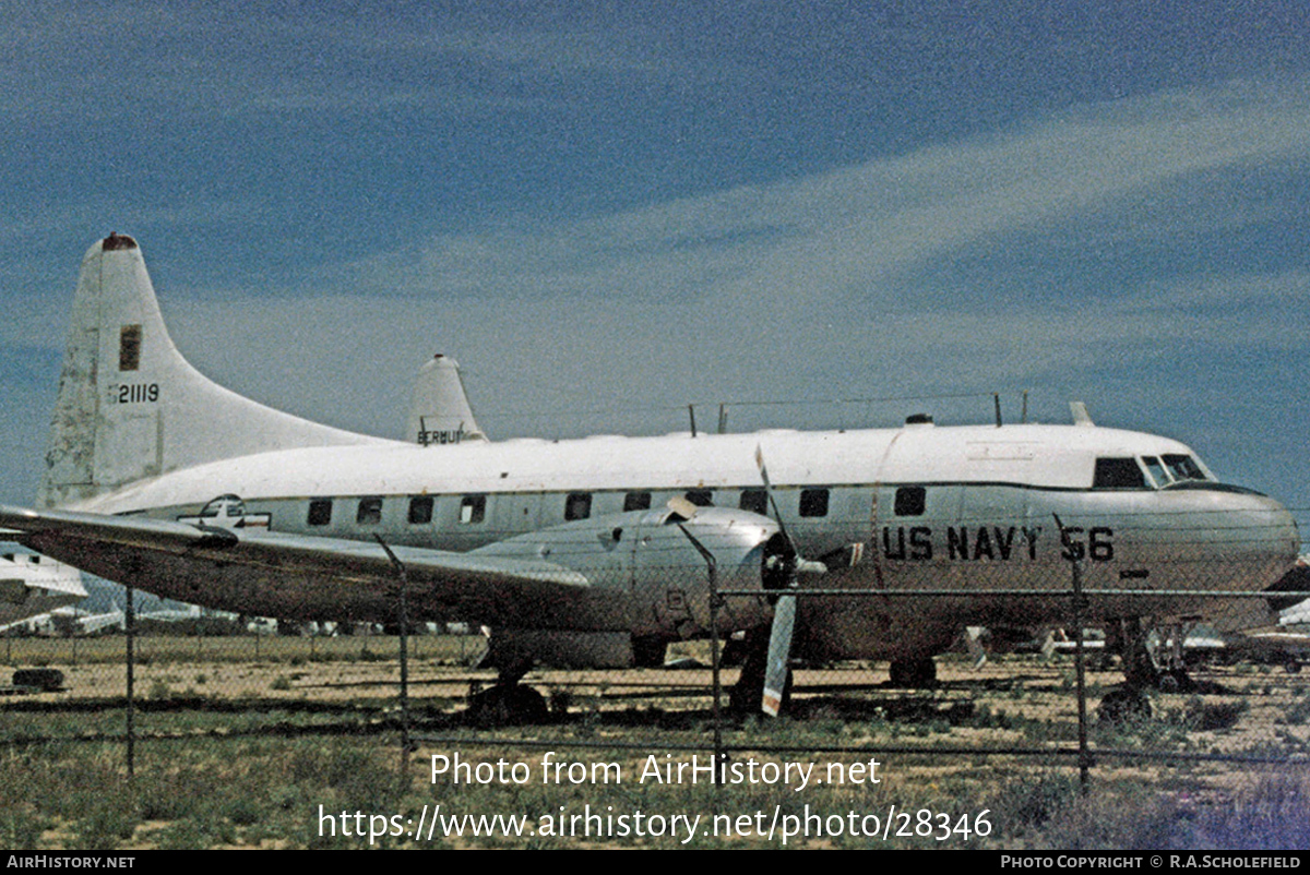 Aircraft Photo of 52-1119 / 21119 | Convair T-29C | USA - Navy | AirHistory.net #28346