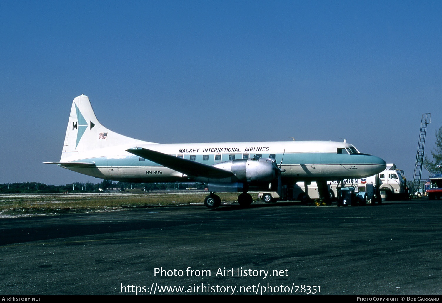 Aircraft Photo of N9306 | Convair 440-86 Metropolitan | Mackey International Airlines | AirHistory.net #28351