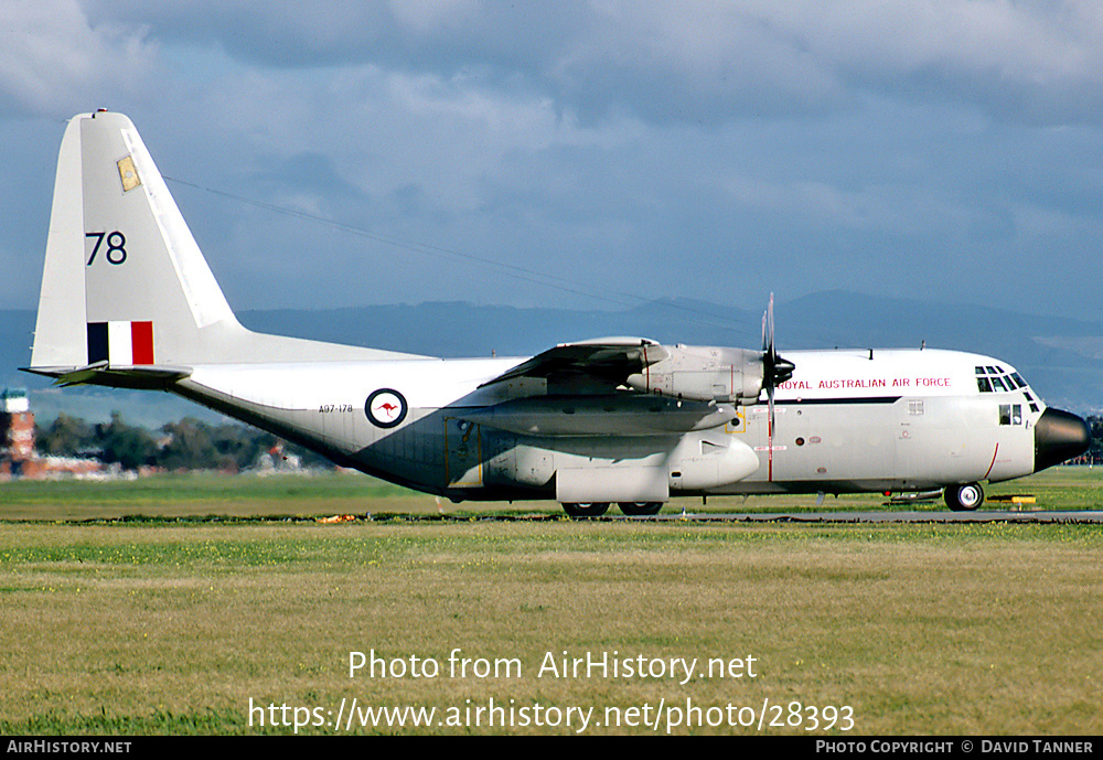 Aircraft Photo of A97-178 | Lockheed C-130E Hercules (L-382) | Australia - Air Force | AirHistory.net #28393