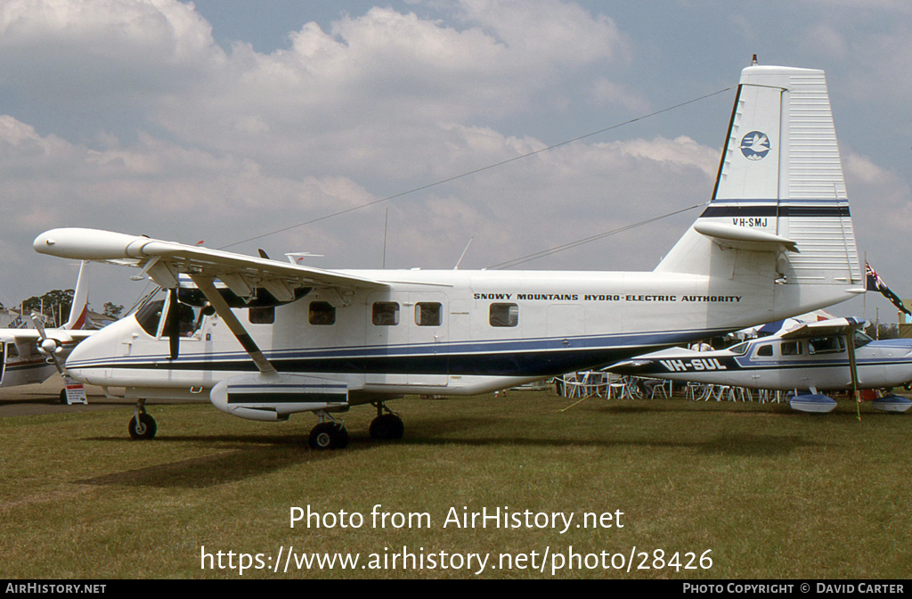 Aircraft Photo of VH-SMJ | GAF N-22B Nomad | Snowy Mountains Hydro Electric Authority | AirHistory.net #28426