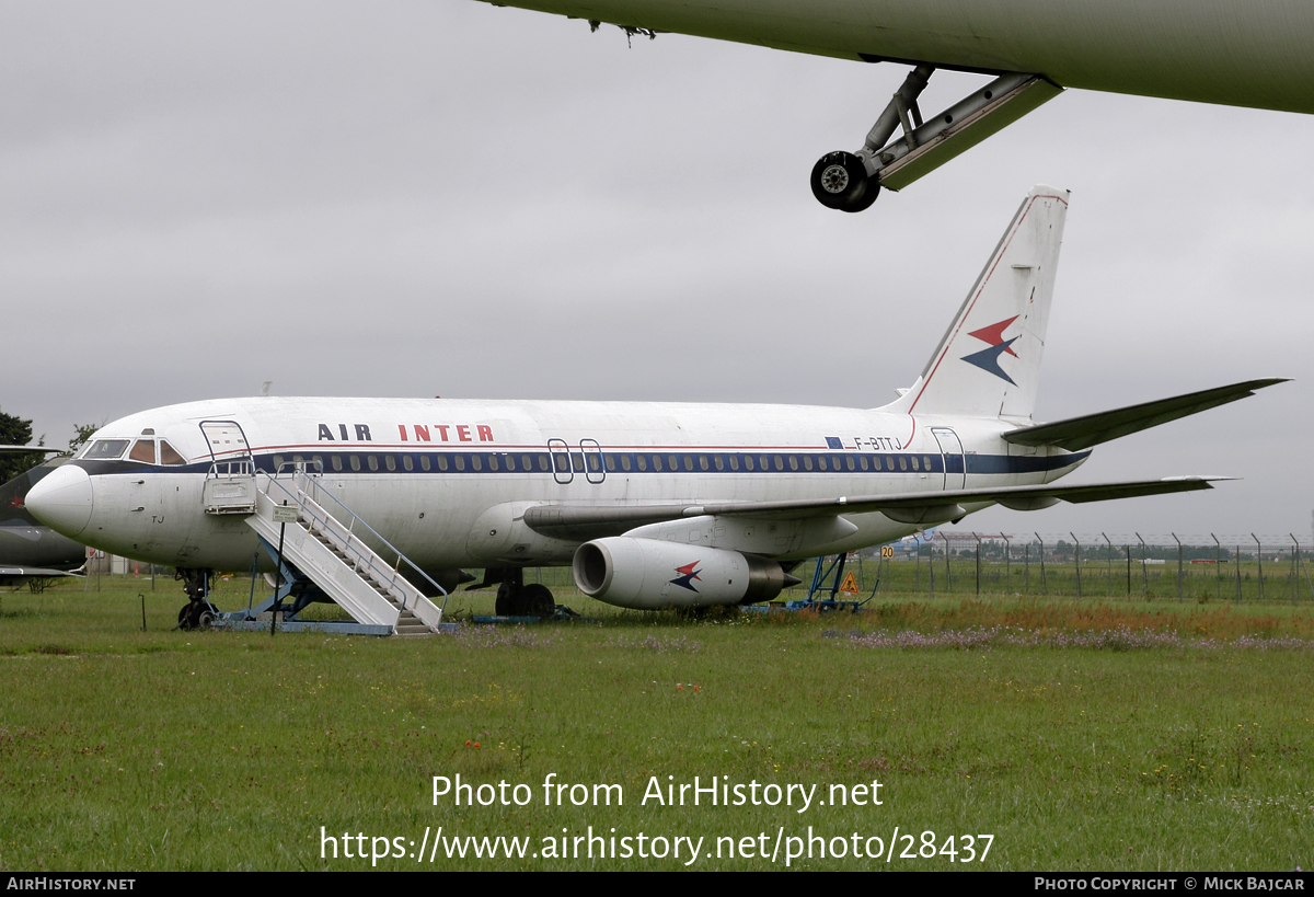 Aircraft Photo of F-BTTJ | Dassault Mercure 100 | Air Inter | AirHistory.net #28437