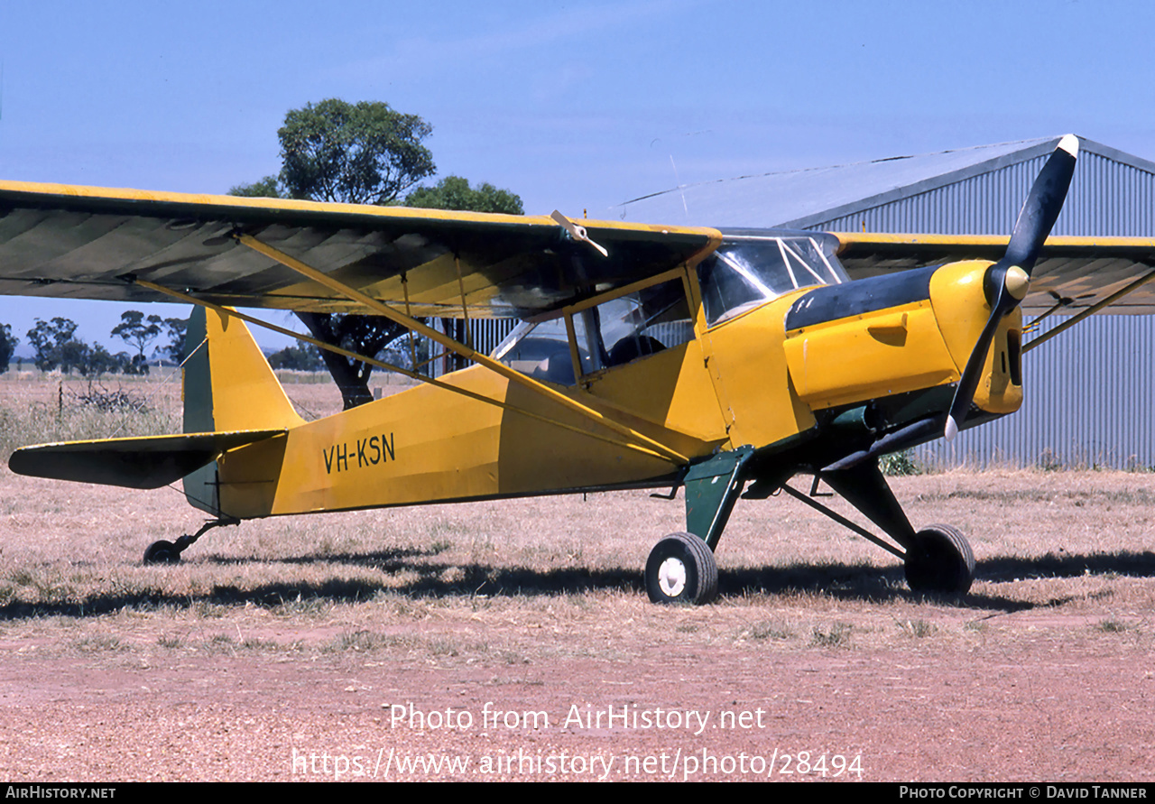 Aircraft Photo of VH-KSN | Auster J-5 Adventurer | AirHistory.net #28494