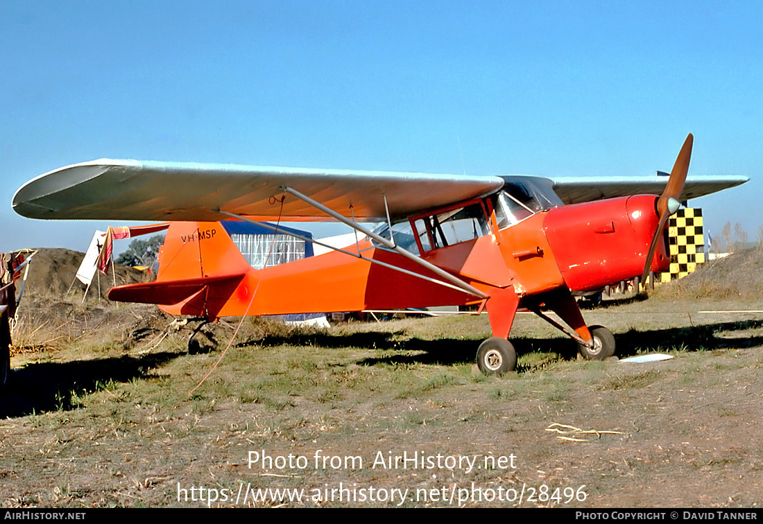 Aircraft Photo of VH-MSP | Auster J-5 Adventurer | AirHistory.net #28496