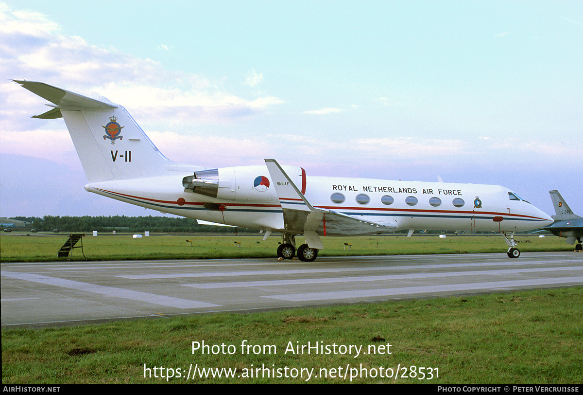 Aircraft Photo of V-11 | Gulfstream Aerospace G-IV Gulfstream IV | Netherlands - Air Force | AirHistory.net #28531