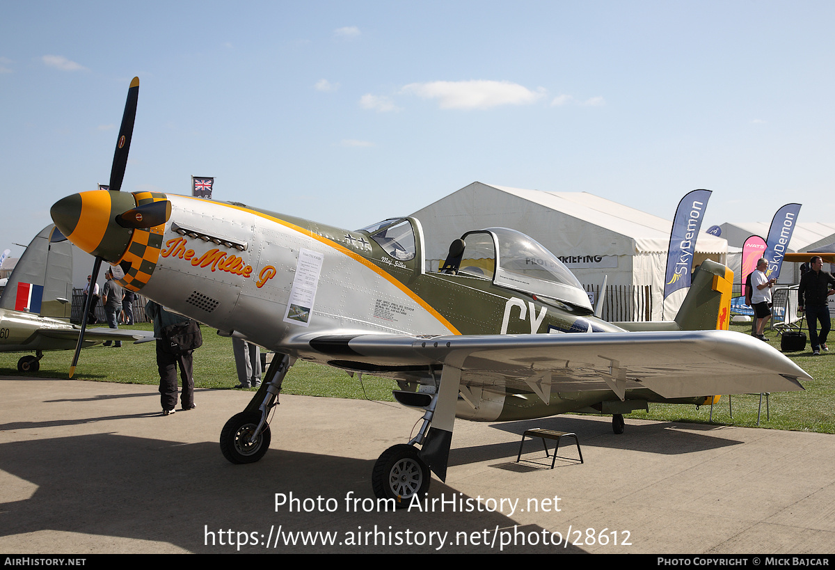 Aircraft Photo of G-TSIM | Titan T-51 Mustang | USA - Air Force | AirHistory.net #28612