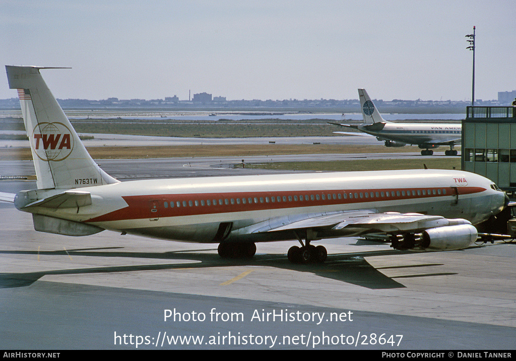 Aircraft Photo of N763TW | Boeing 707-331 | Trans World Airlines - TWA | AirHistory.net #28647