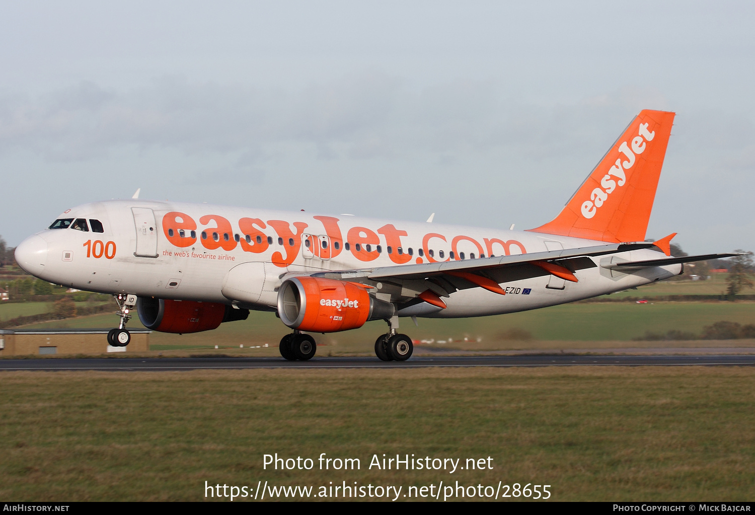 Aircraft Photo of G-EZID | Airbus A319-111 | EasyJet | AirHistory.net #28655