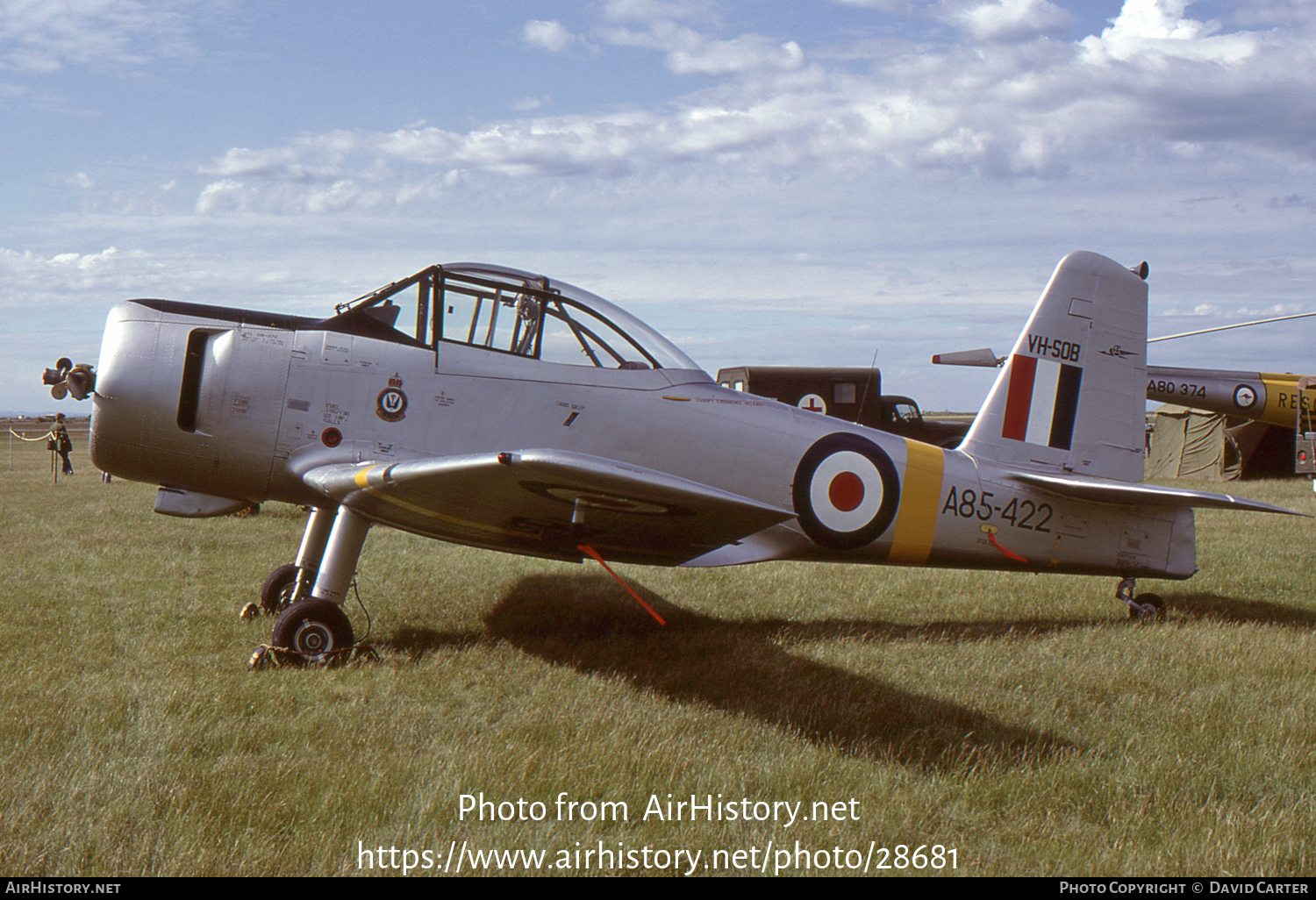 Aircraft Photo of VH-SOB / A85-22 | Commonwealth CA-25 Winjeel | Australia - Air Force | AirHistory.net #28681